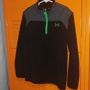 Boys Under Armour fleece pullover NWOT